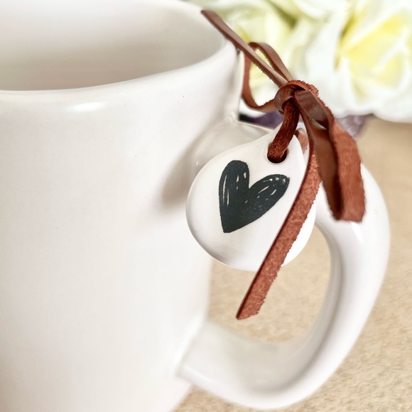 🆕Rae Dunn I LOVE ❤️ NANA Ceramic Mug and Charm - Picture 2 of 3